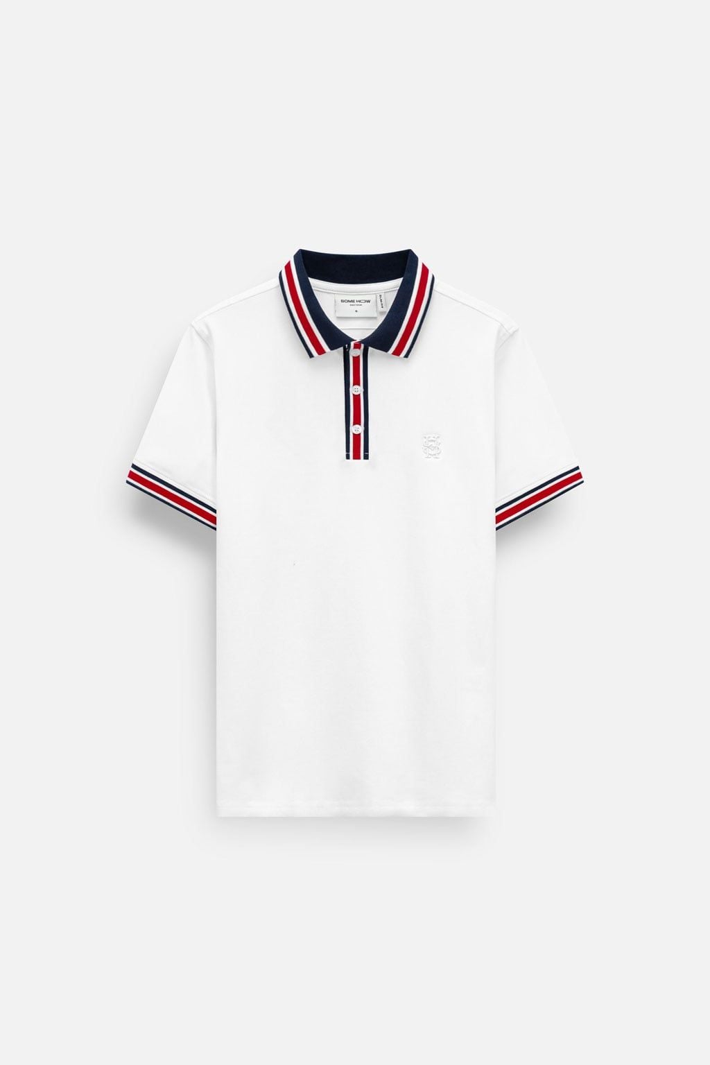 Áo Polo Slimfit Ricewhite Lineneck