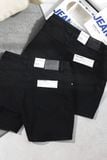 Quần Short Rayon Slimfit Black V1