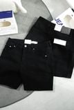 Quần Short Rayon Slimfit Black V1