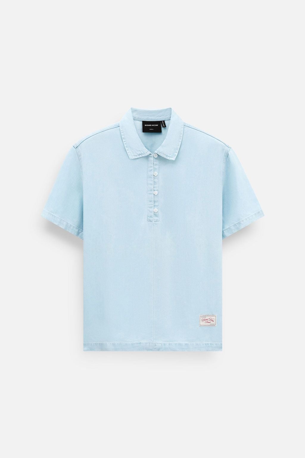 Áo Sơ Mi Relaxed Denim Light Blue