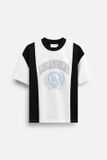 Set Áo Thun Short Black White LA