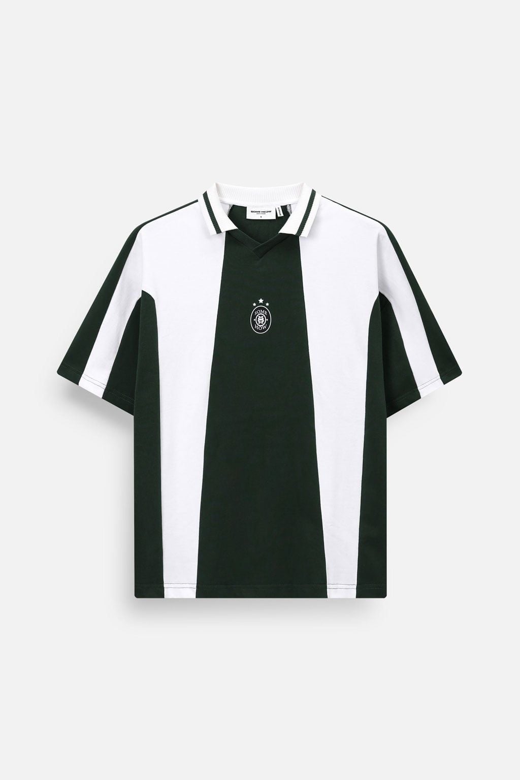 Áo Polo Oversize Kẻ Sọc Xanh 360GSM
