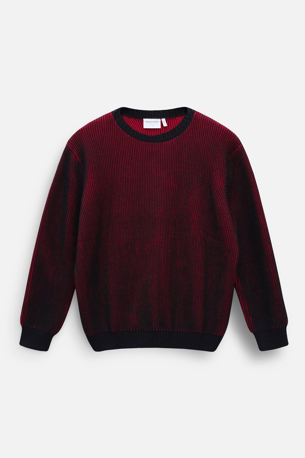 Áo Len Oversize Red Black Shade