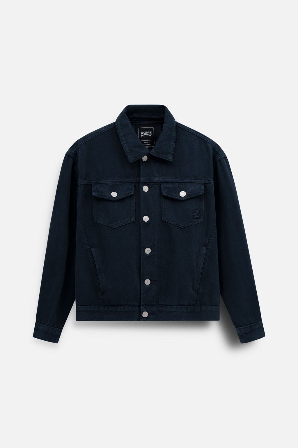 Áo Khoác Boxy Denim Trucker