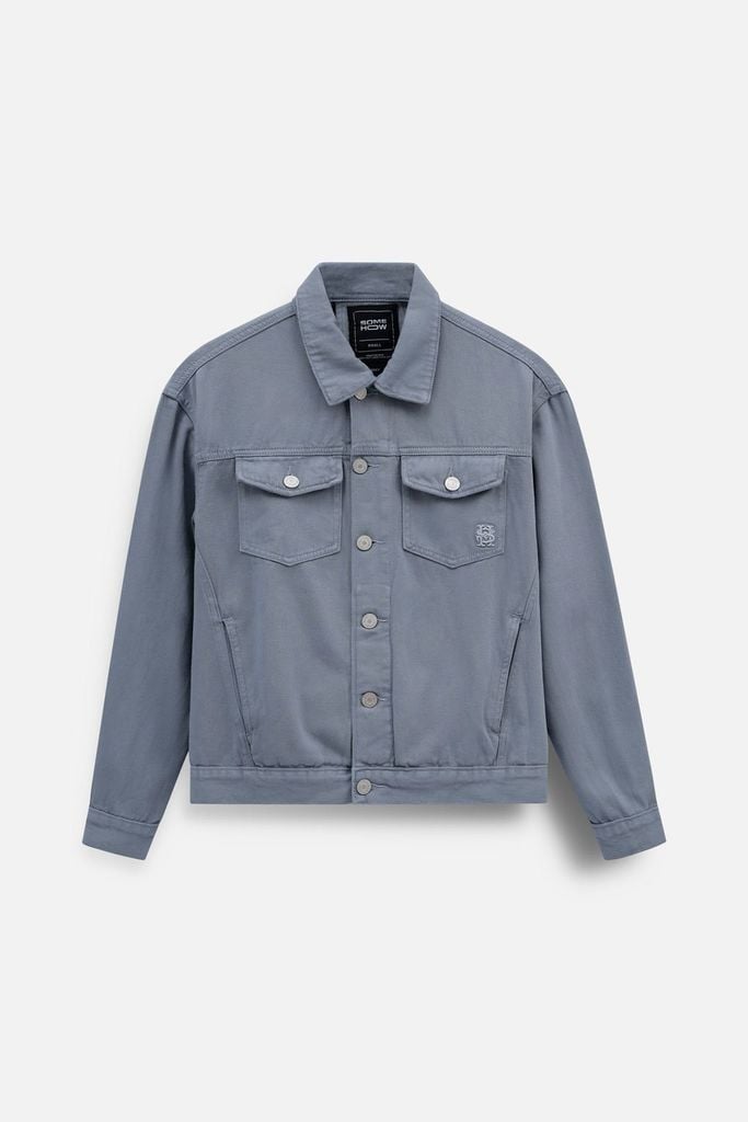  Áo Khoác Boxy Denim Trucker 