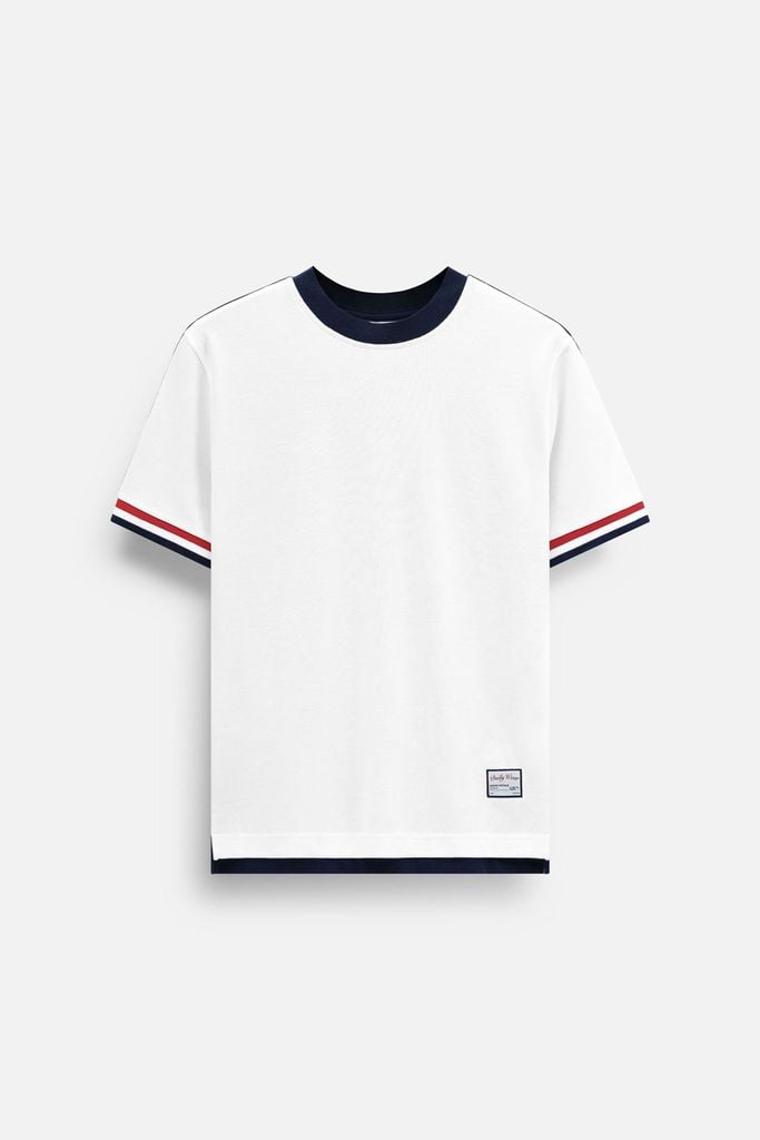  Áo Thun Regular Front Back Colors Mixed 