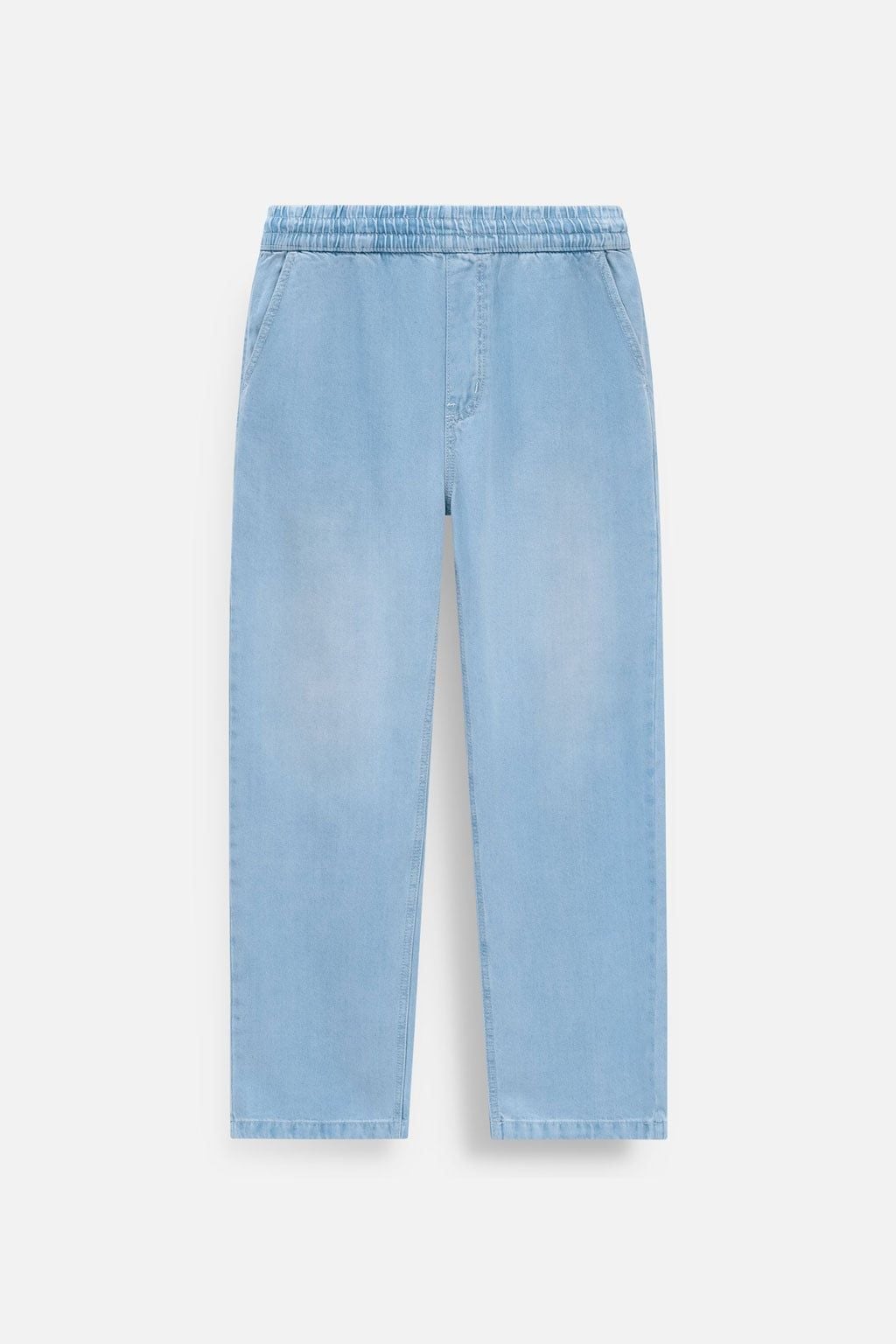 Quần Dài Relaxed Denim Label