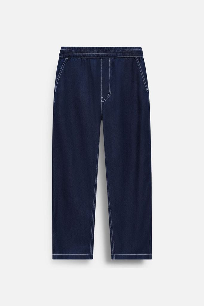  Quần Dài Relaxed Denim Label 