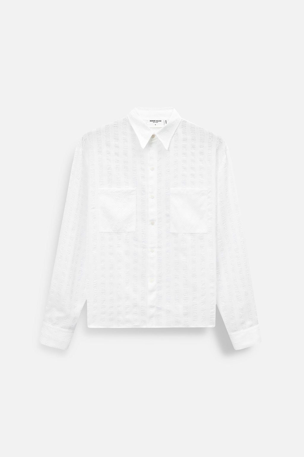  Áo Sơ Mi Boxy Oslo Texture Long Sleeve 