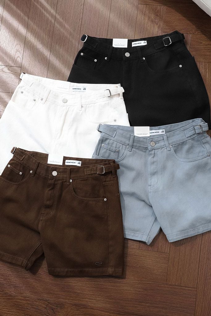 Quần Short Straight Denim Versatile The Shift