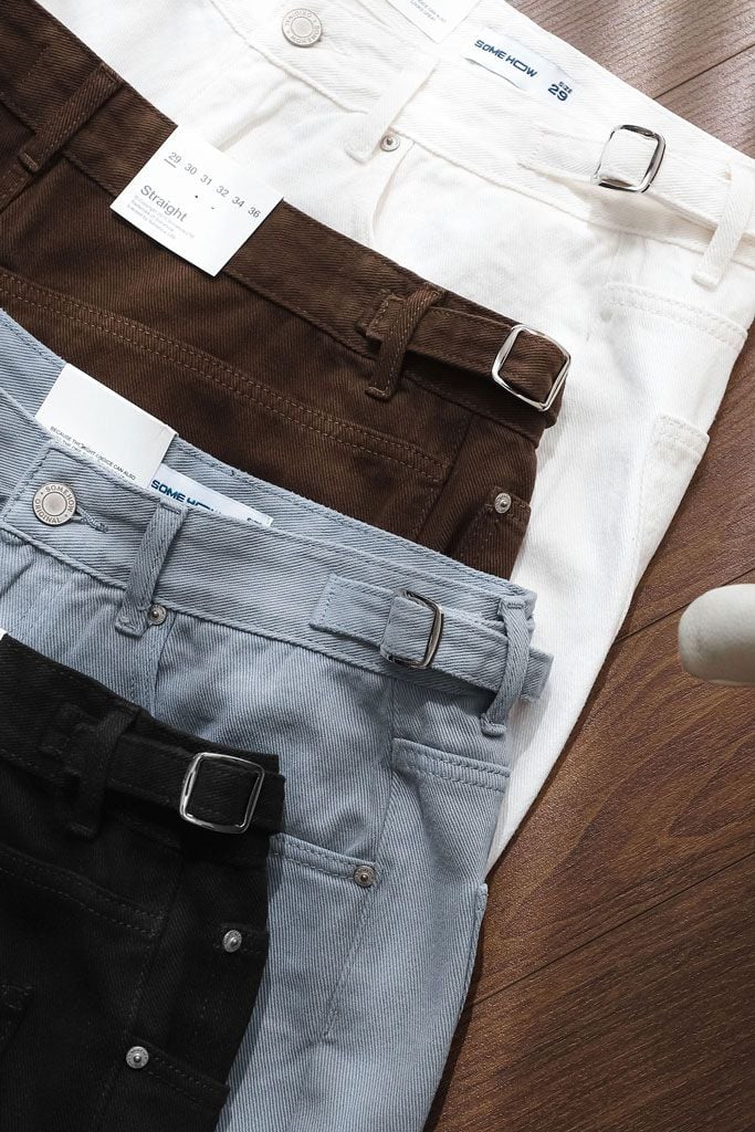 Quần Short Straight Denim Versatile The Shift