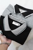 Áo Polo Regular Premium Black Gray