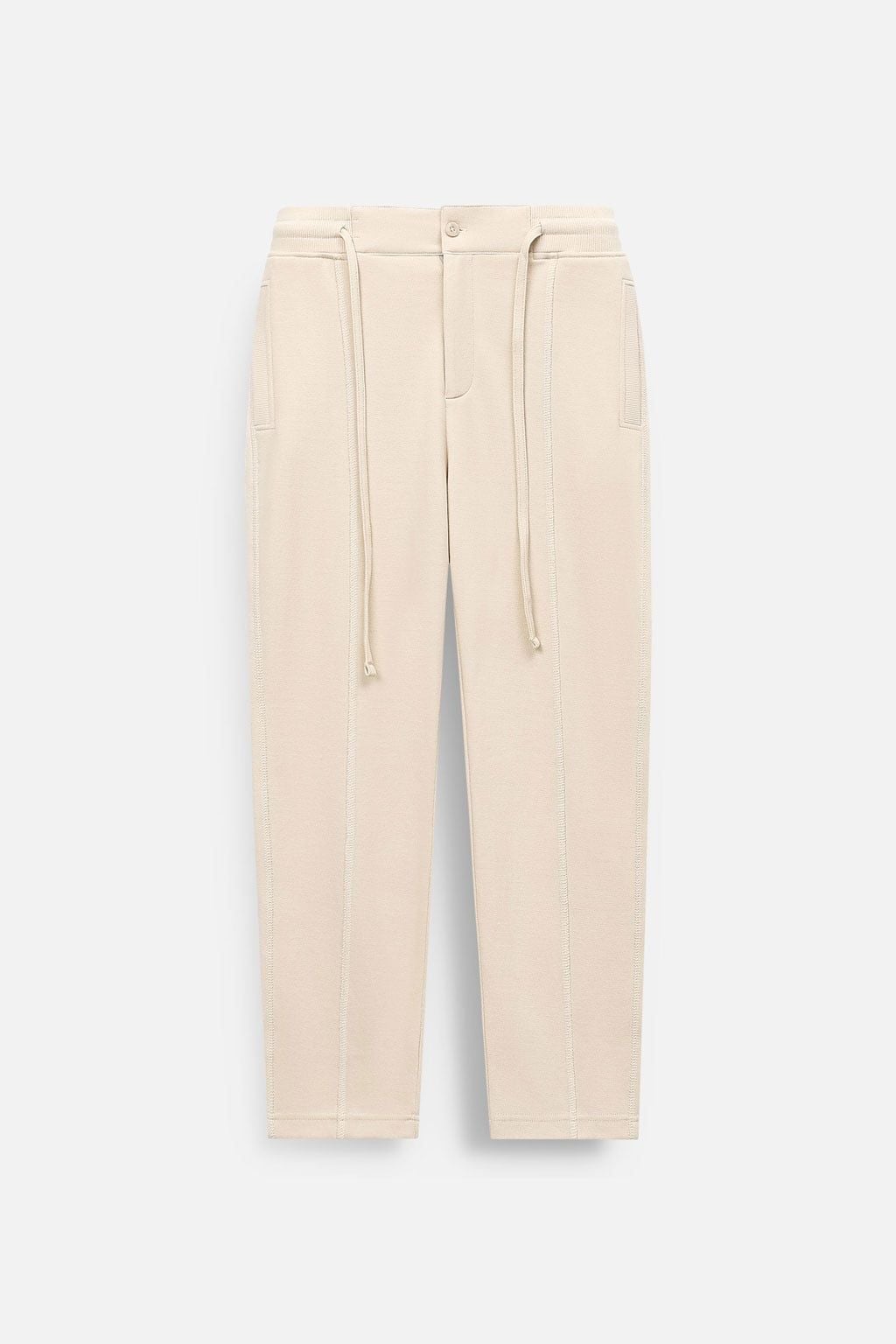 Quần Dài Long Drawstring Pique