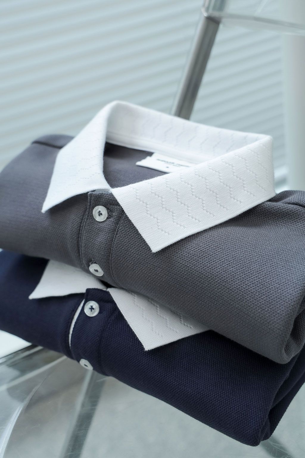 Áo Polo Boxy Pique Phối Trụ Cổ