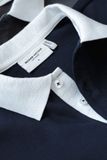Áo Polo Boxy Pique Phối Trụ Cổ