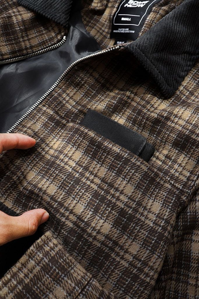 Áo Khoác Slimfit The Brown Check