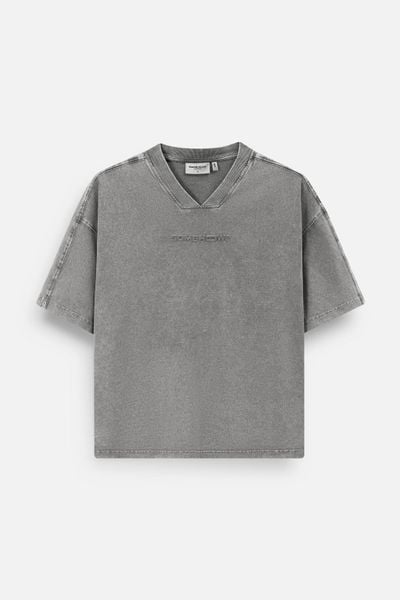 Áo Thun Boxy Printed Wash V1