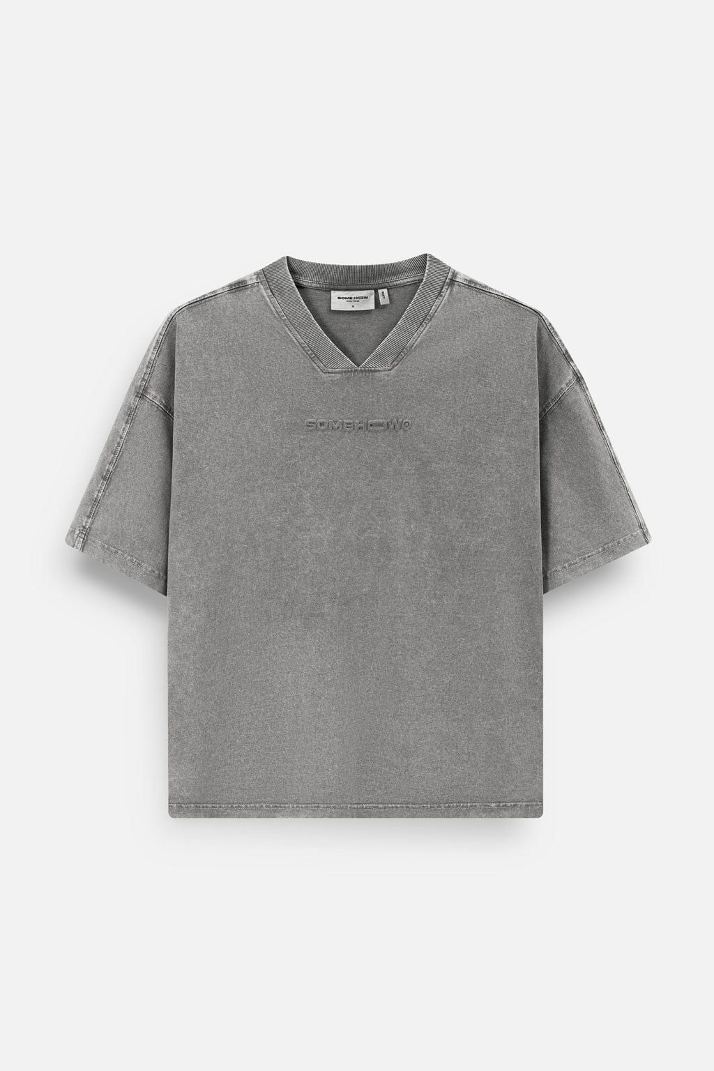Áo Thun Boxy Printed Wash V1
