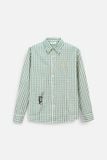 Áo Sơ Mi Relaxed Gingham Greenie Stickers