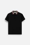 Áo Polo Regular Mix Color Black White 