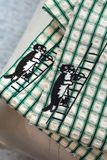 Áo Sơ Mi Relaxed Gingham Greenie Stickers
