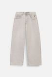 Quần Jean Relaxed Static Gray Denim