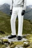 Quần Jean Straight Wedding Black White