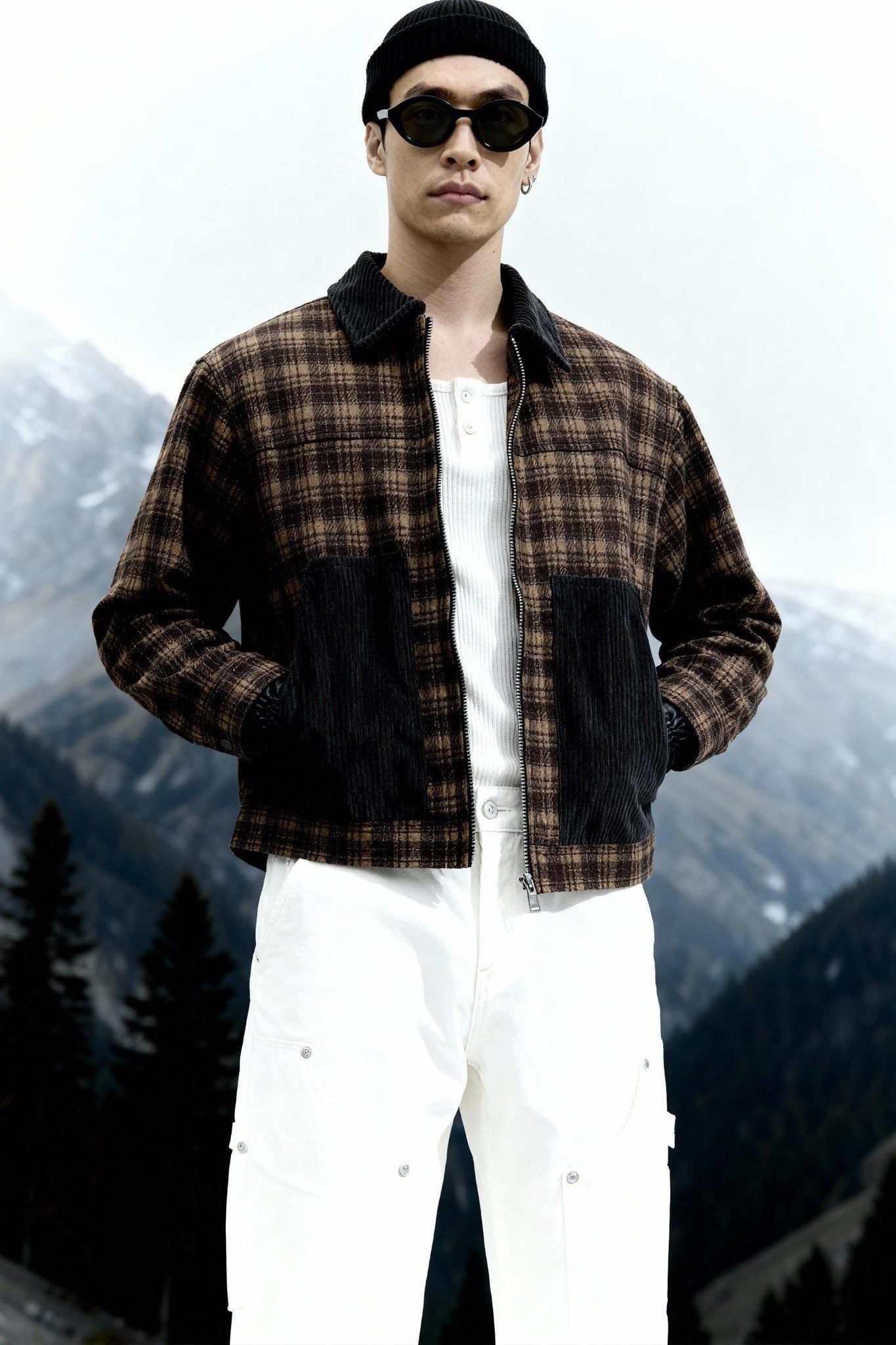  Áo Khoác Slimfit The Brown Check 