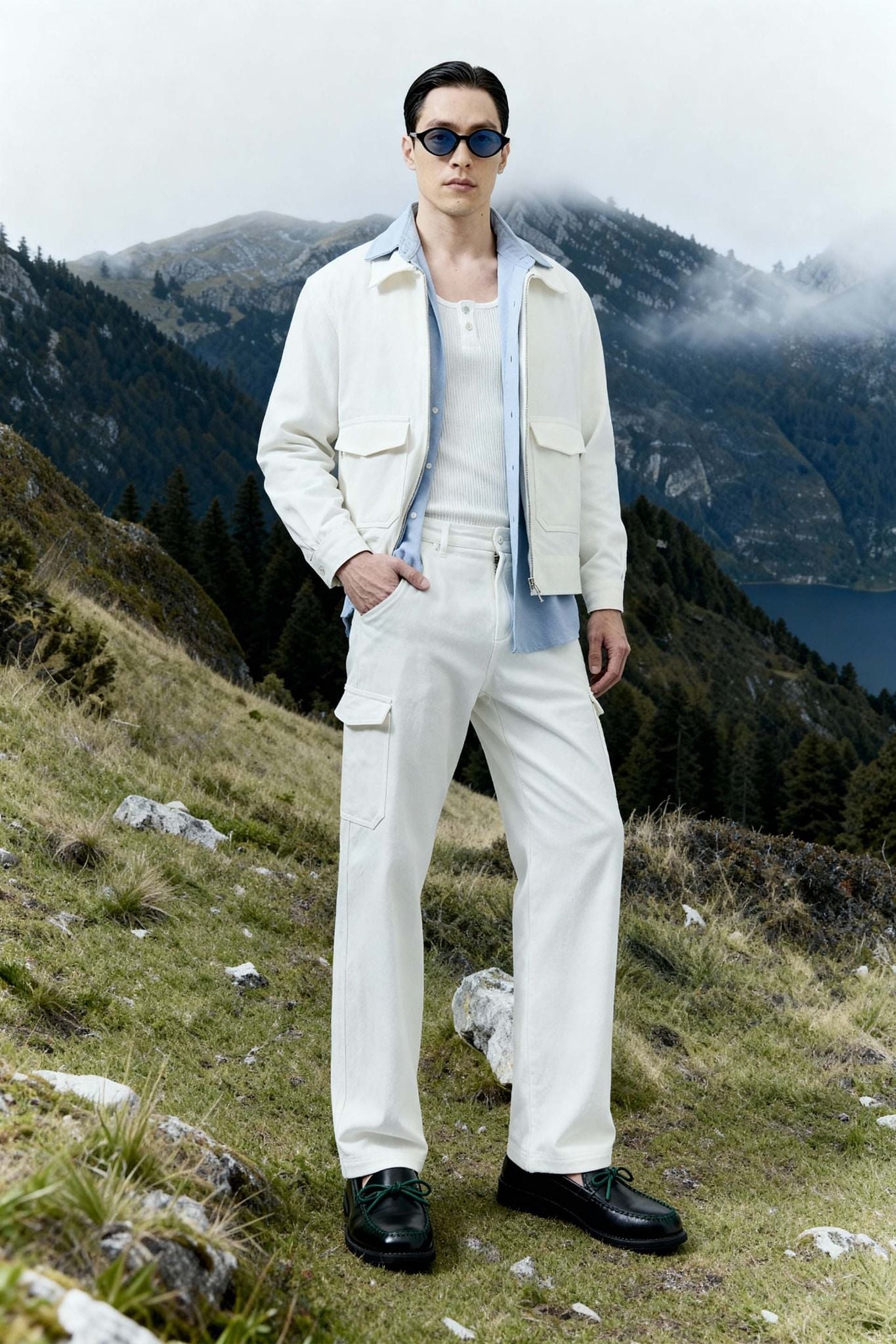  Quần Kaki Straight Cargo Essential 