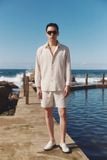 Quần Short Straight Linen The Shift