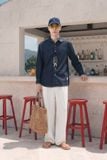 Áo Sơ Mi Denim Wash Relaxed