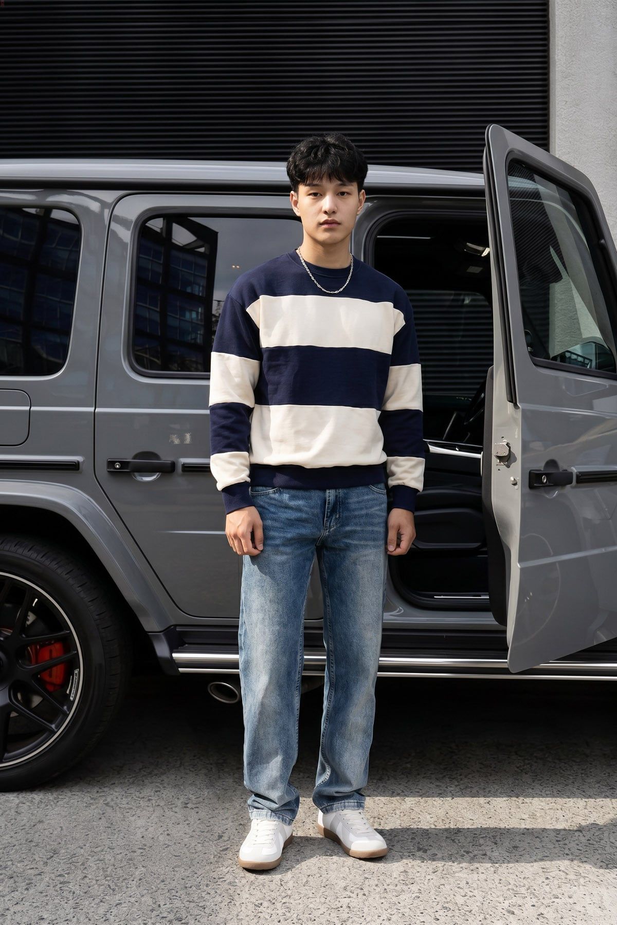 Quần Jean Straight Dailywear Blue Stone V1