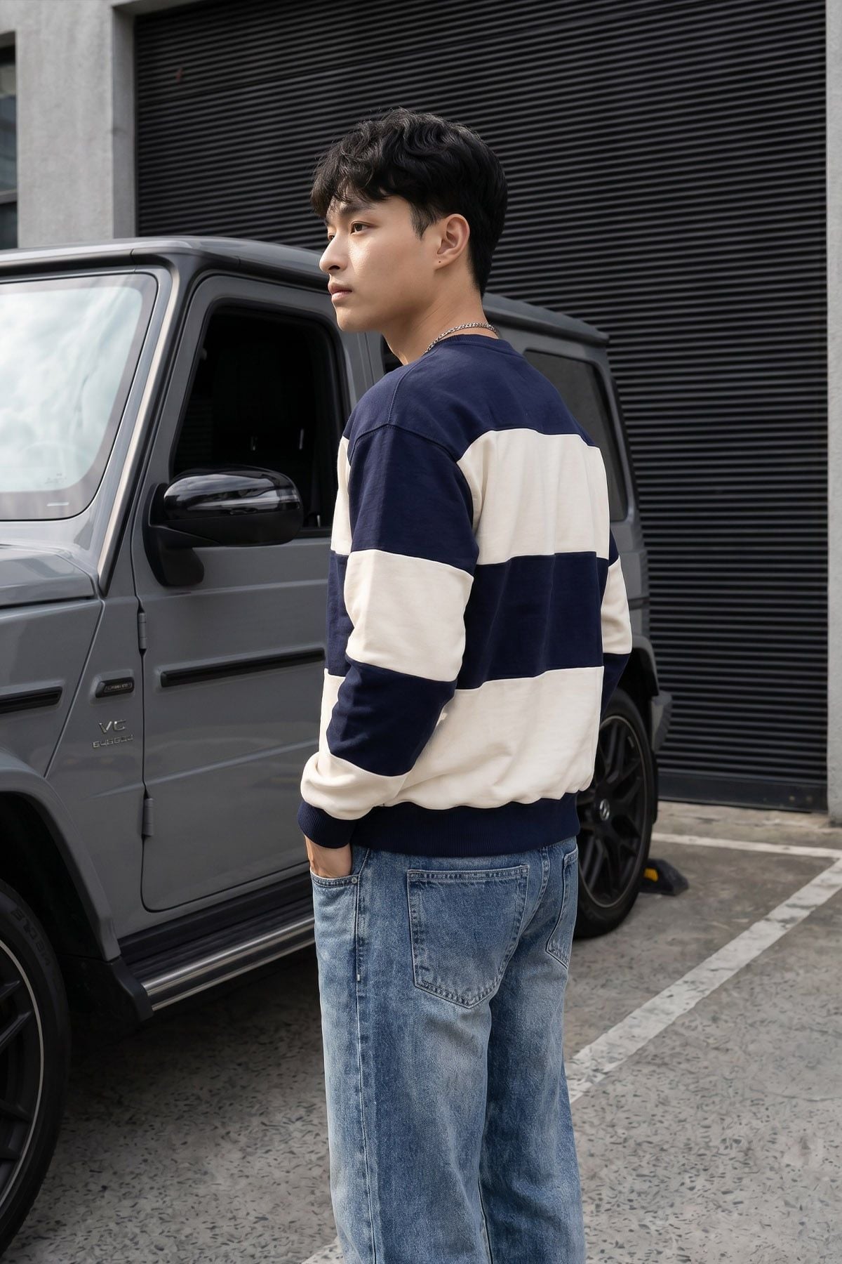 Quần Jean Straight Dailywear Blue Stone V1