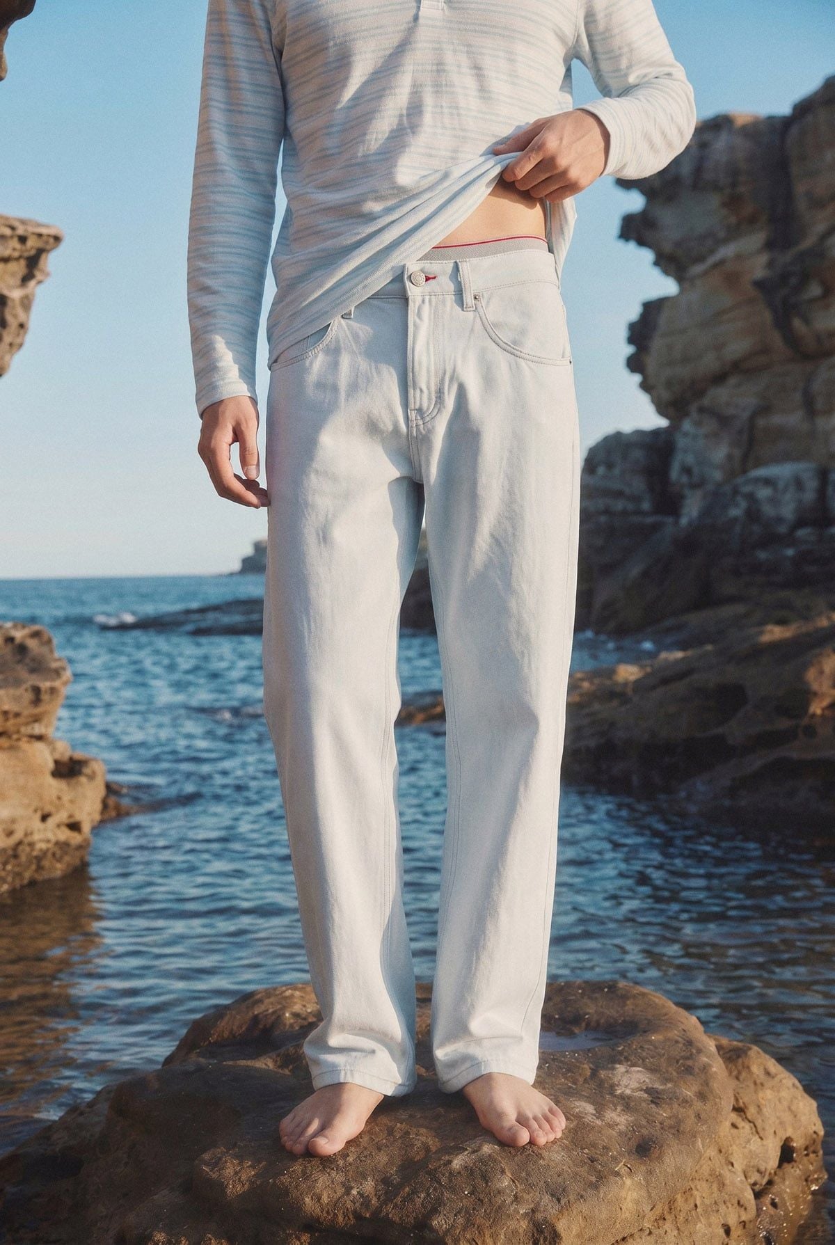 Quần Jean Straight Dailywear Summer Light