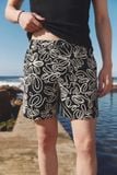 Set Shirt Short Relaxed Terra Line Art Blend