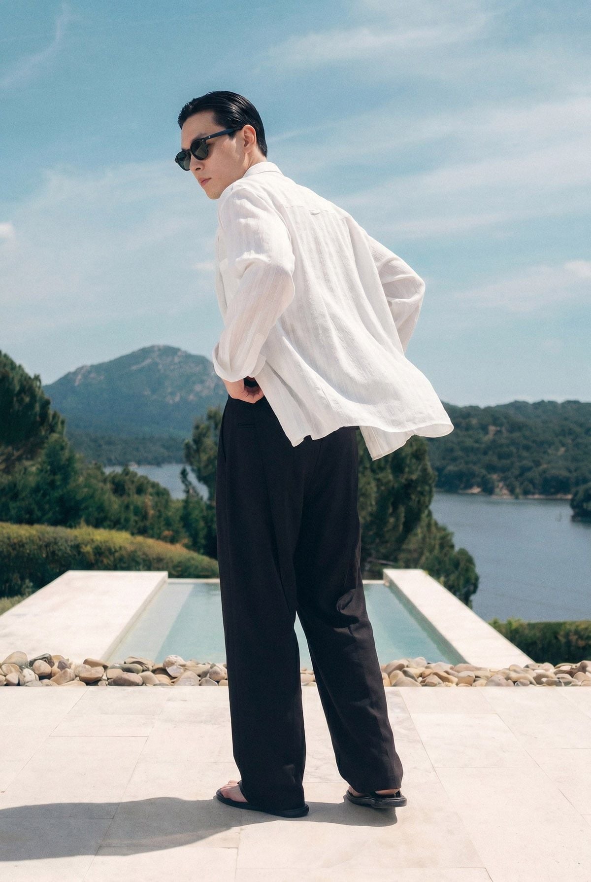 Áo Sơ Mi Boxy Oslo Texture Long Sleeve