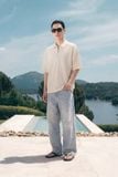 Áo Polo Oversize Trụ Zipper Summer
