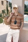 Áo Polo Regular Knit Dualstripes