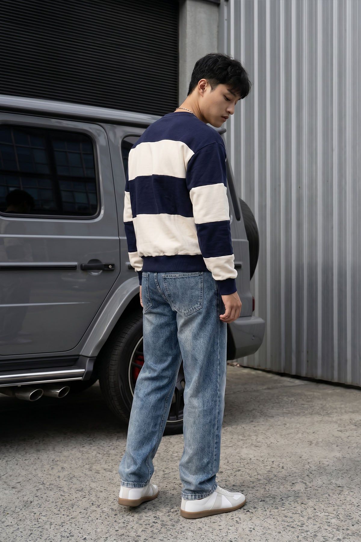Quần Jean Straight Dailywear Blue Stone V1