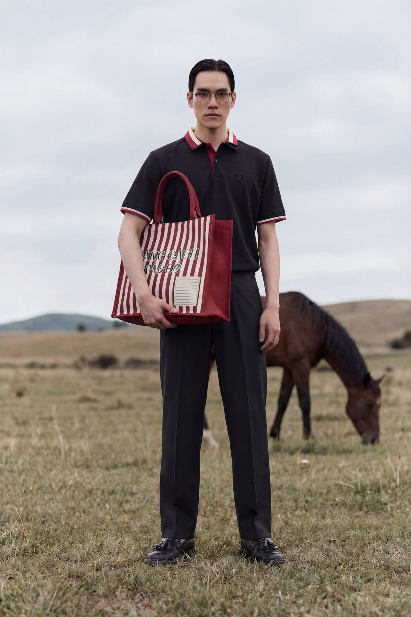 Áo Polo Regular Collar Layers