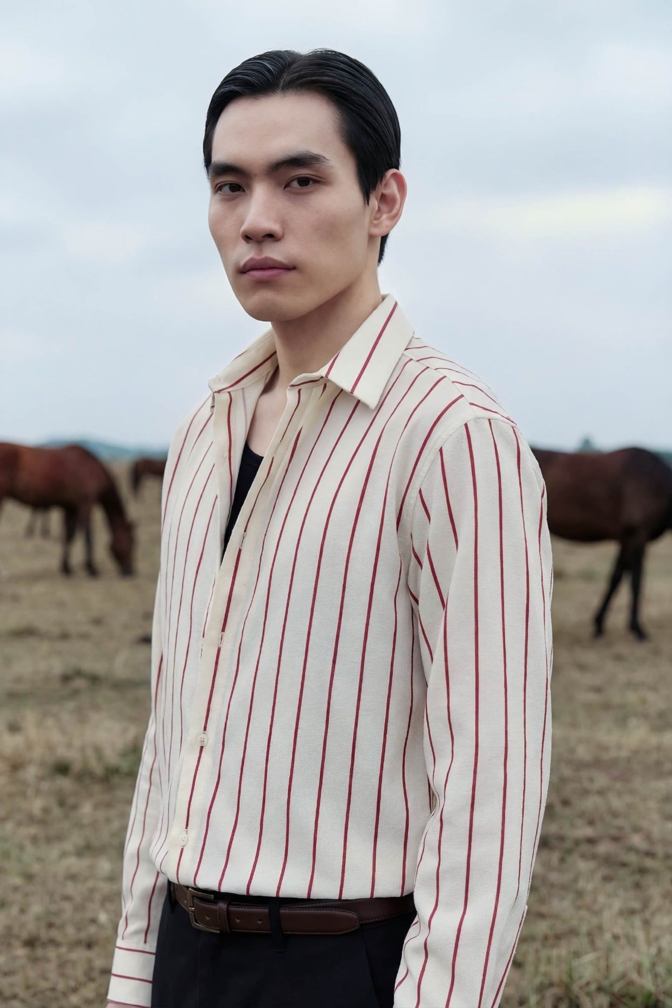 Áo Sơ Mi Relaxed Stripes Camplife 2