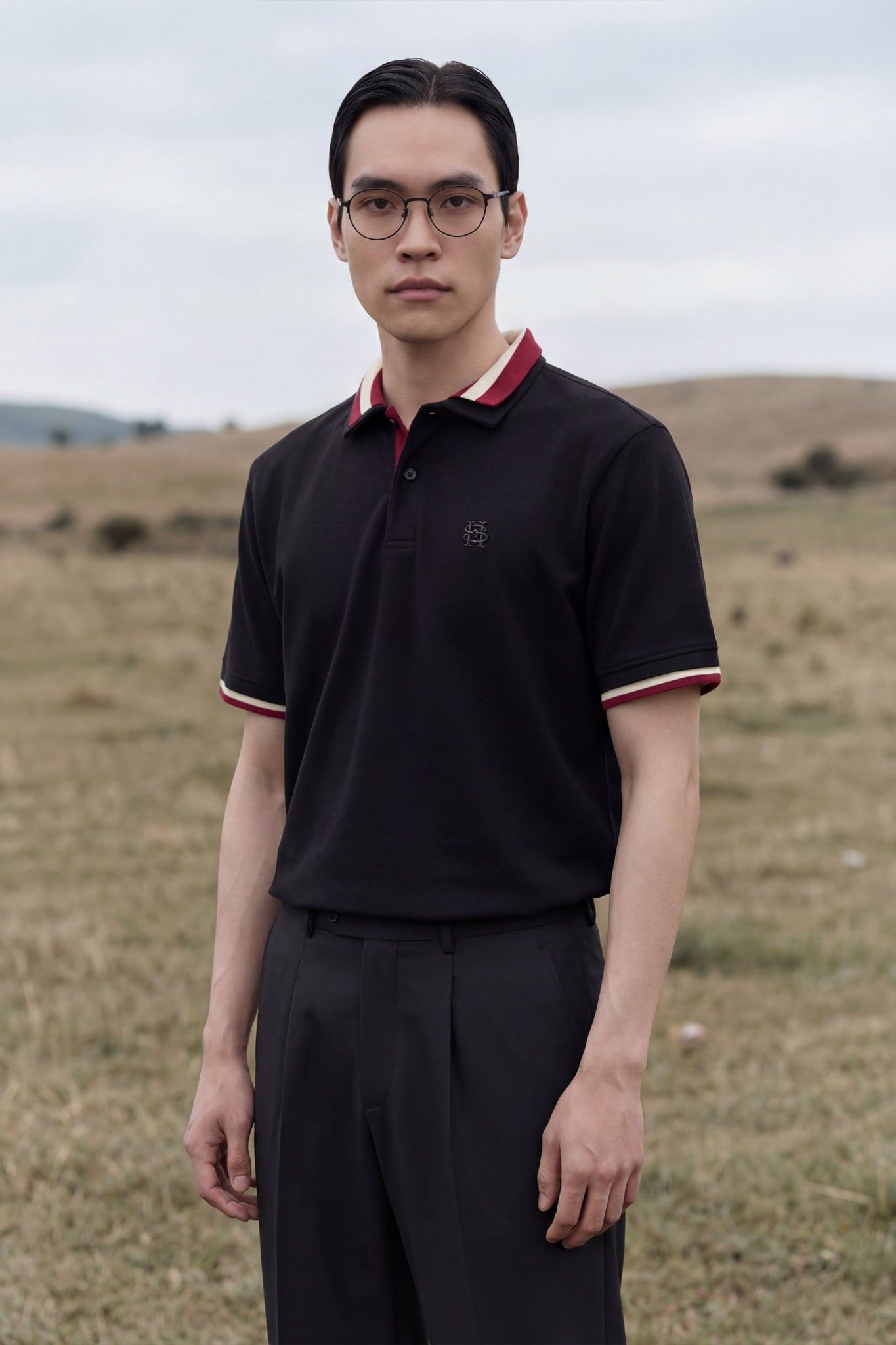 Áo Polo Regular Collar Layers