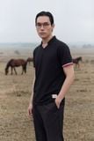 Áo Polo Slimfit Cổ Tim Phối Bo
