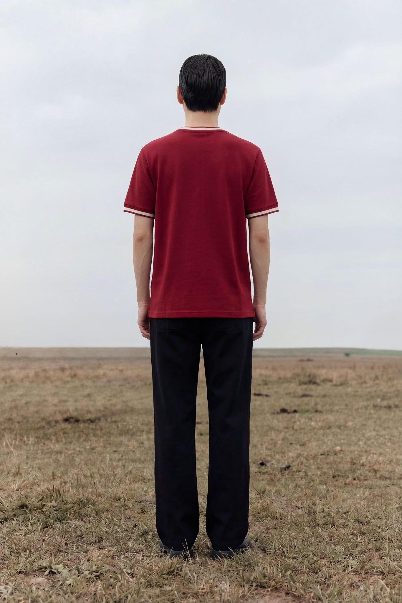 Áo Thun Regular Red Base