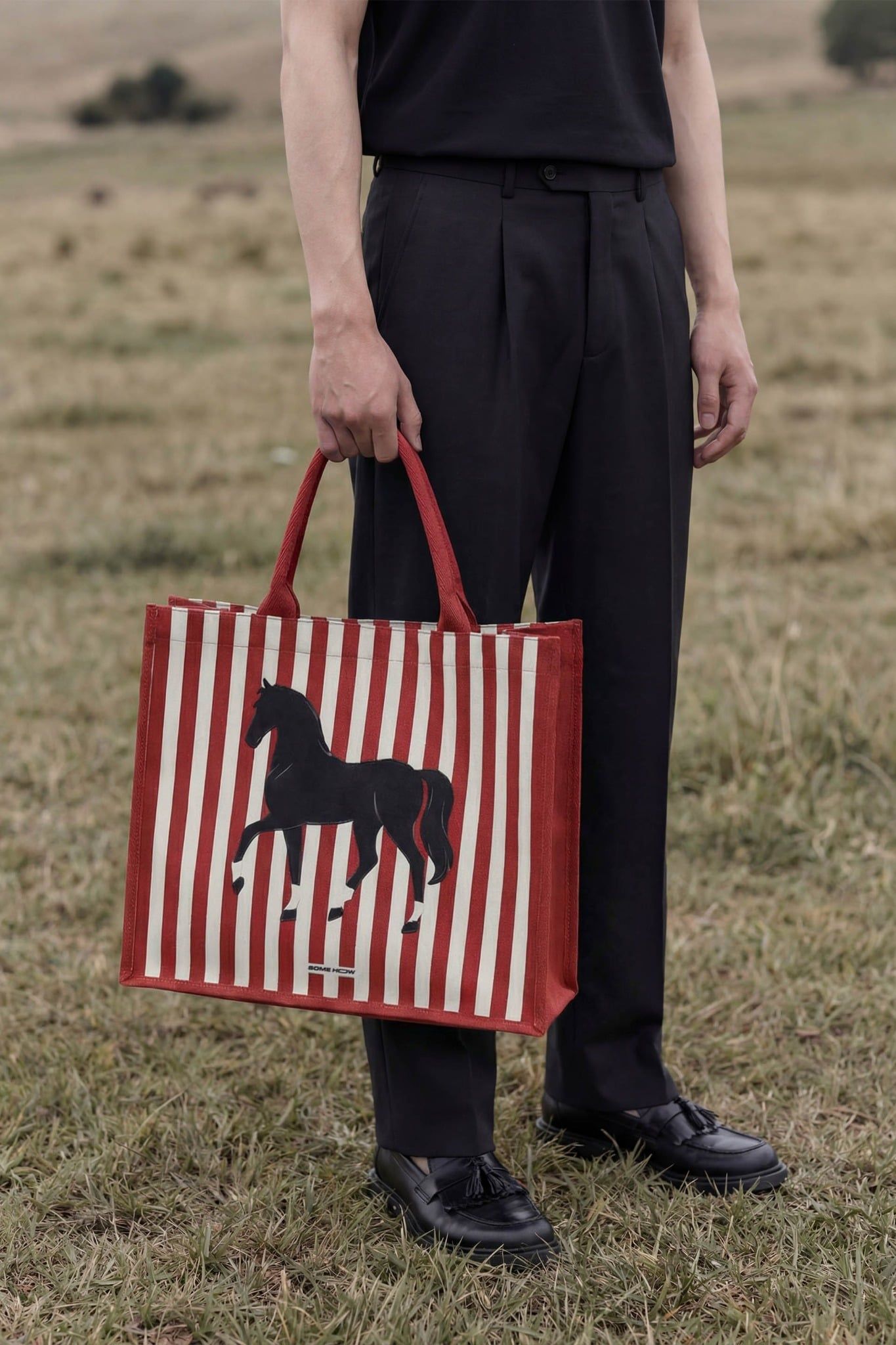  Quần Tây Straight Black White V1 