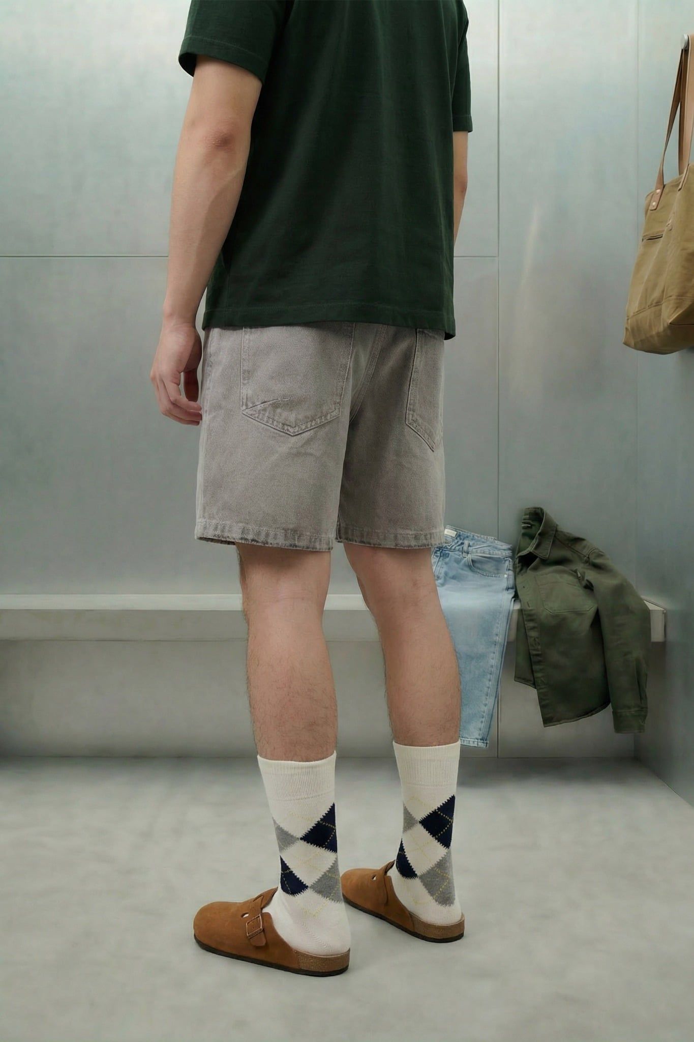 Quần Short Straight Casual Light Dark