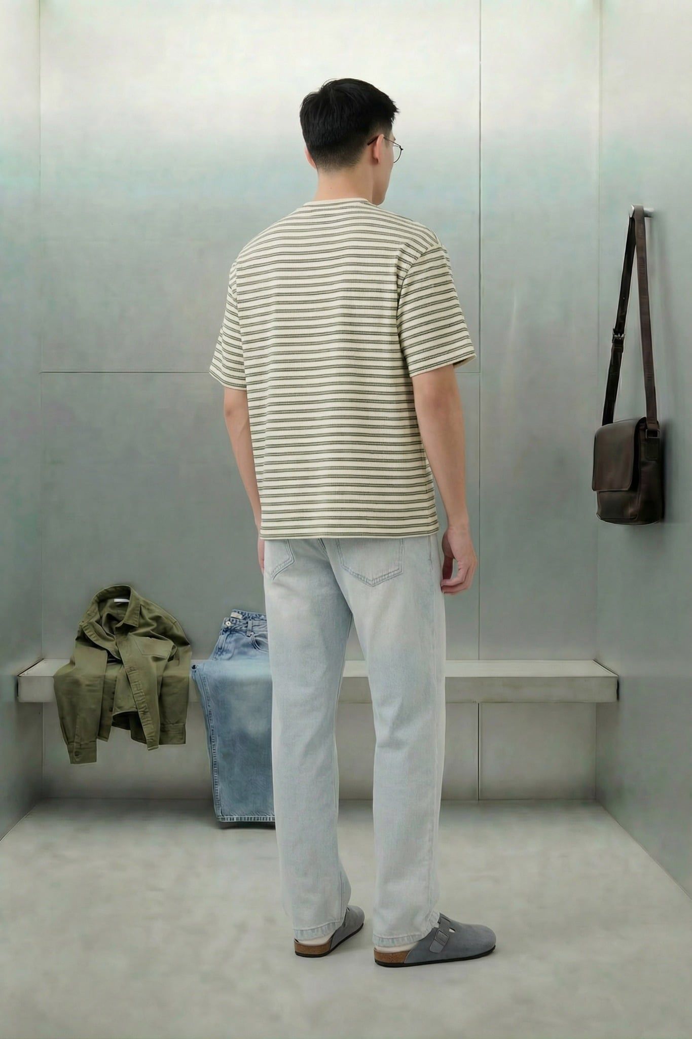 Quần Jean Straight Dailywear Bright Blue