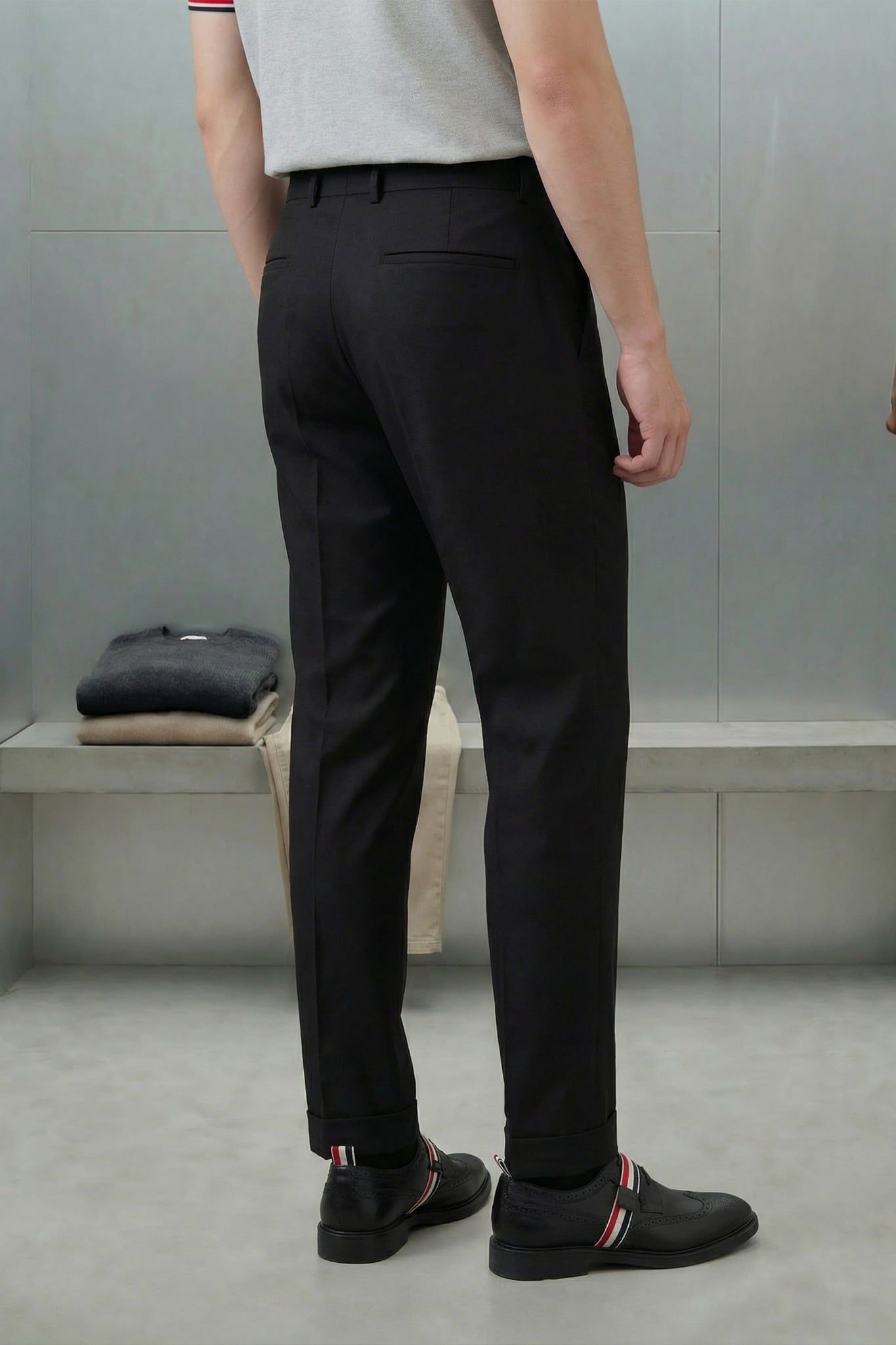 Quần Tây Slimfit Black V1