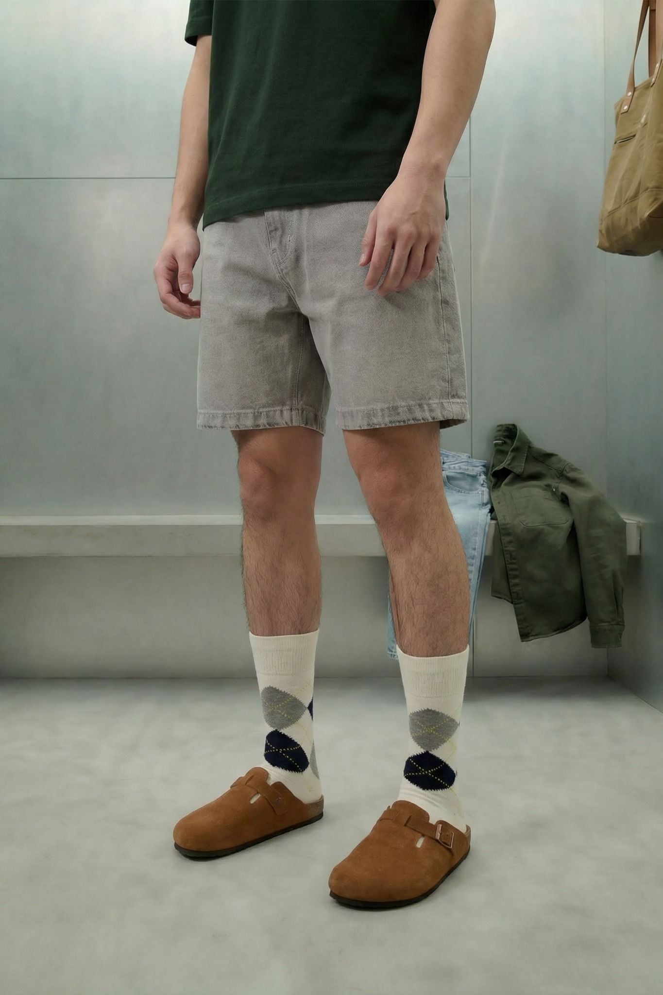Quần Short Straight Casual Light Dark