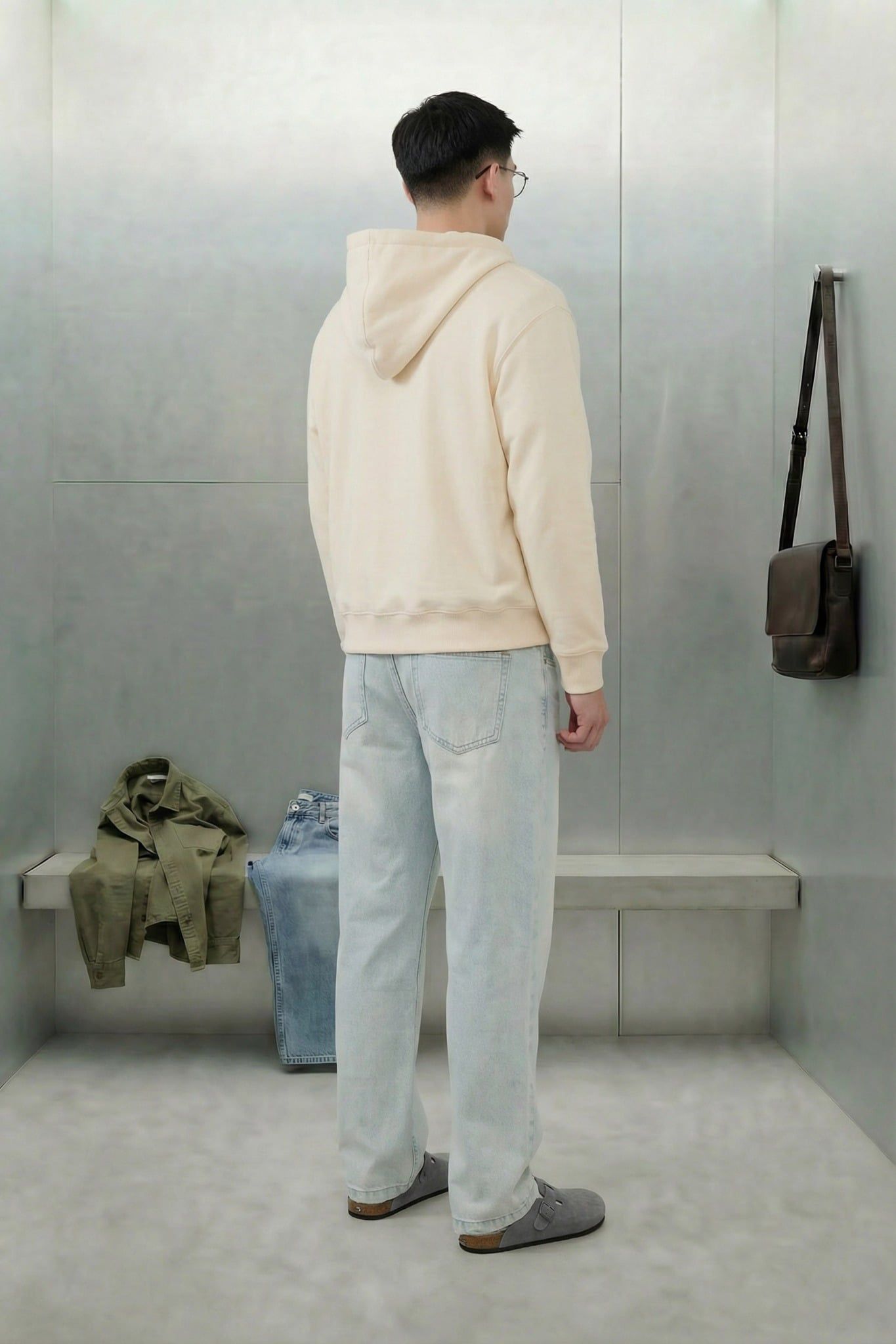 Áo Khoác Hoodie Boxy Zipper Tici